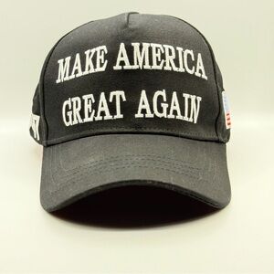 Make American Great Again Adjustable Snapback Hat Black New Without Tags